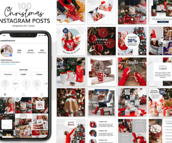 100 Christmas Instagram Posts